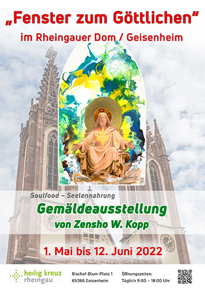 Plakat zur Gemäldeausstellung