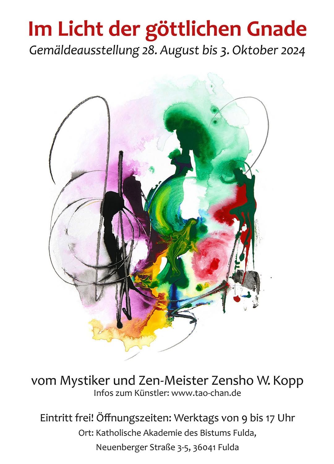 Ausstellungsplakat Zensho