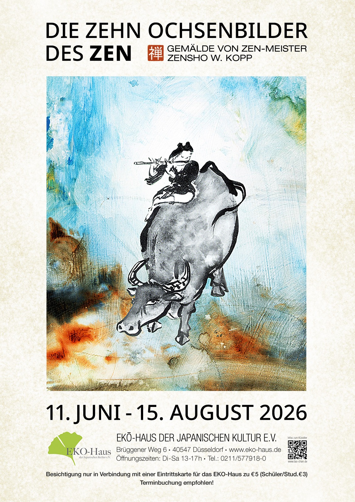 Ausstellungsplakat Zen